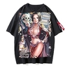 Inspired by One Piece Monkey D. Luffy Cosplay Costume T-shirt Polyester / Cotton Blend Pattern Harajuku Graphic Kawaii T-shirt For Men