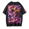 Inspired by One Piece Monkey D. Luffy Cosplay Costume T-shirt Polyester / Cotton Blend Pattern Harajuku Graphic Kawaii T-shirt For Men