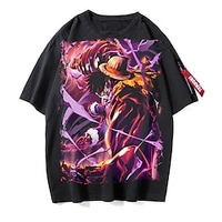 Inspired by One Piece Monkey D. Luffy Cosplay Costume T-shirt Polyester / Cotton Blend Pattern Harajuku Graphic Kawaii T-shirt For Men
