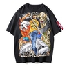 Inspired by One Piece Monkey D. Luffy Cosplay Costume T-shirt Polyester / Cotton Blend Pattern Harajuku Graphic Kawaii T-shirt For Men