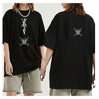 Inspired by One Piece Monkey D. Luffy T-shirt Anime 100% Polyester Anime 3D Harajuku Graphic T-shirt For Men