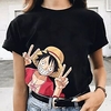 Inspired by One Piece Monkey D. Luffy T-shirt Anime 100% Polyester Anime Harajuku Graphic Kawaii T-shirt For Men
