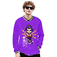 Inspired by One Piece Nico Robin Anime Cartoon Polyster Anime 3D Harajuku Graphic Outerwear For Men
