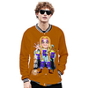 Inspired by One Piece Sabo Anime Cartoon Polyster Anime 3D Harajuku Graphic Outerwear For Men