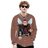 Inspired by One Piece Urouge Anime Cartoon Polyster Anime 3D Harajuku Graphic Outerwear For Men