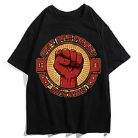 Inspired by ONE PUNCH-MAN Cosplay Anime Cartoon Polyester / Cotton Blend Print Harajuku Graphic Kawaii T shirt For Men