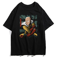 Inspired by ONE PUNCH-MAN Cosplay Anime Cartoon Polyester / Cotton Blend Print Harajuku Graphic Kawaii T-shirt For Women