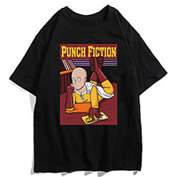 Inspired by ONE PUNCH-MAN Cosplay Anime Cartoon Polyester / Cotton Blend Print Harajuku Graphic Kawaii T-shirt For Women