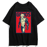 Inspired by ONE PUNCH-MAN Cosplay Anime Cartoon Polyester / Cotton Blend Print Harajuku Graphic Kawaii T-shirt For Women