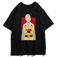 Inspired by ONE PUNCH-MAN Cosplay Anime Cartoon Polyester / Cotton Blend Print Harajuku Graphic Kawaii T-shirt For Women