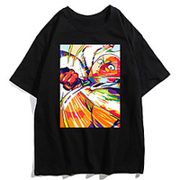Inspired by ONE PUNCH-MAN Cosplay Anime Cartoon Polyester / Cotton Blend Print Harajuku Graphic Kawaii T-shirt For Women