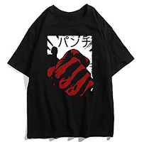 Inspired by ONE PUNCH-MAN Cosplay Anime Cartoon Polyester / Cotton Blend Print Harajuku Graphic Kawaii T-shirt For Women