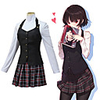 Inspired by Persona Series Cosplay Anime Cosplay Costumes Japanese Cosplay Suits Vest Top Skirt For Men