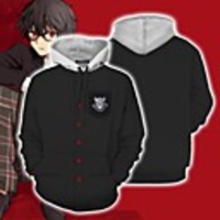 Inspired by Persona Series Ren Amamiya / Akira Kurusu Cosplay Costume Hoodie Terylene 3D Printing Hoodie For Men