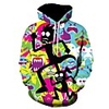 Inspired by Rick and Morty Cosplay Costume Hoodie Terylene Print Printing Hoodie For Men