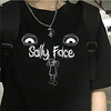 Inspired by Sally Face Cosplay Cosplay Costume T-shirt 100% Polyester Print T-shirt For Women