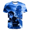 Inspired by SAO Swords Art Online Anime Cartoon 100% Polyester 3D 3D Harajuku Graphic T-shirt For Women