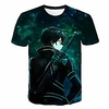 Inspired by SAO Swords Art Online Anime Cartoon 100% Polyester 3D 3D Harajuku Graphic T-shirt For Women