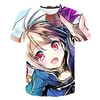 Inspired by SAO Swords Art Online Anime Cartoon 100% Polyester 3D 3D Harajuku Graphic T-shirt For Women