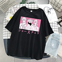 Inspired by SK8 The Infinity Cosplay Cosplay Costume T-shirt 100% Polyester Print T-shirt For Women