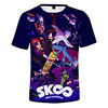 Inspired by SK8 The Infinity Cosplay Cosplay Costume T-shirt Terylene 3D Printing T-shirt For Women