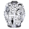 Inspired by Soredemo Ayumu wa Yosetekuru Cosplay Anime Cartoon Polyster Anime 3D Harajuku Graphic Outerwear For Men