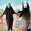 Inspired by Spirited Away No Face man Anime Cosplay Costumes Japanese Cosplay Suits Leotard / Onesie Gloves Mask For Men