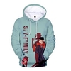 Inspired by SPY×FAMILY Loid Forger Yor Forger Anya Forger Hoodie Anime 100% Polyester Anime 3D Harajuku Graphic Hoodie For Men