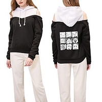 Inspired by SPY×FAMILY Loid Forger Yor Forger Anya Forger Hoodie Anime 100% Polyester Anime 3D Harajuku Graphic Hoodie For Women