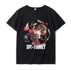 Inspired by SPY×FAMILY Loid Forger Yor Forger Anya Forger T-shirt Cartoon 100% Polyester Anime Harajuku Graphic Kawaii T-shirt For Men