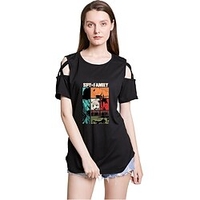 Inspired by SPY×FAMILY Loid Forger Yor Forger Anya Forger T-shirt Cartoon 100% Polyester Anime Harajuku Graphic Kawaii T-shirt For Men