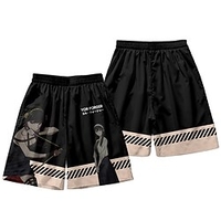 Inspired by SPY×FAMILY Yor Forger Shorts Cartoon 100% Polyester Anime Harajuku Graphic Kawaii Shorts For Men