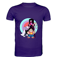 Inspired by steven universe Cosplay Costume T-shirt Polyster Print Printing T-shirt For Men