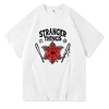 Inspired by Stranger Things Eleven Hellfire Club T-shirt Anime 100% Polyester Anime Harajuku Graphic Kawaii T-shirt For Men
