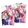 Inspired by The Demon Girl Next Door Yoshida Yuuko Cosplay Costume T-shirt 100% Polyester Pattern Harajuku Graphic Kawaii Vest For Men