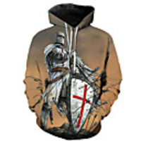 Inspired by The Last Templar Knights Templar Cosplay Costume Hoodie Terylene 3D Printing Hoodie For Men
