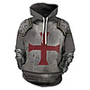 Inspired by The Last Templar Knights Templar Cosplay Costume Hoodie Terylene 3D Printing Hoodie For Men