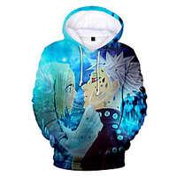 Inspired by The Seven Deadly Sins Cosplay Anime Cartoon 100% Polyester 3D Harajuku Graphic Kawaii Hoodie For Women