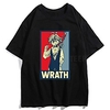 Inspired by The Seven Deadly Sins Cosplay Anime Cartoon Polyester / Cotton Blend Print Harajuku Graphic Kawaii T-shirt For Women