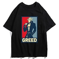 Inspired by The Seven Deadly Sins Cosplay Anime Cartoon Polyester / Cotton Blend Print Harajuku Graphic Kawaii T-shirt For Women