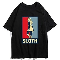 Inspired by The Seven Deadly Sins Cosplay Anime Cartoon Polyester / Cotton Blend Print Harajuku Graphic Kawaii T-shirt For Women