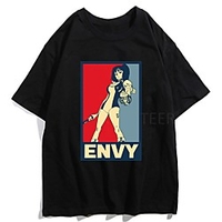 Inspired by The Seven Deadly Sins Cosplay Anime Cartoon Polyester / Cotton Blend Print Harajuku Graphic Kawaii T-shirt For Women