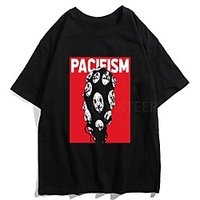 Inspired by The Seven Deadly Sins Cosplay Anime Cartoon Polyester / Cotton Blend Print Harajuku Graphic Kawaii T-shirt For Women