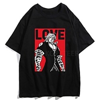 Inspired by The Seven Deadly Sins Cosplay Anime Cartoon Polyester / Cotton Blend Print Harajuku Graphic Kawaii T-shirt For Women