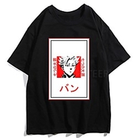 Inspired by The Seven Deadly Sins Cosplay Anime Cartoon Polyester / Cotton Blend Print Harajuku Graphic Kawaii T-shirt For Women