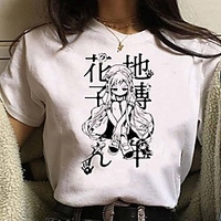 Inspired by Toilet Bound Hanako kun Cosplay Cosplay Costume T-shirt Polyester / Cotton Blend Print T-shirt For Women