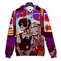 Inspired by Toilet-bound Hanako-kun Hanako kun Cosplay Costume Hoodie Terylene Graphic Printing Hoodie For Men