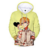 Inspired by Toilet-bound Hanako-kun Hanako kun Cosplay Costume Hoodie Terylene Graphic Printing Hoodie For Men
