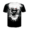 Inspired by Tokyo Ghoul Cosplay Anime Cartoon 100% Polyester 3D Harajuku Graphic Kawaii T-shirt For Women