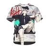 Inspired by Tokyo Ghoul Cosplay Anime Cartoon 100% Polyester 3D Harajuku Graphic Kawaii T-shirt For Women